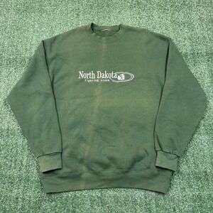 Vintage 90's North Dakota Fighting Sioux Crewneck Sweatshirt
